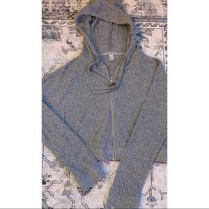 💛Cropped Zip Up Sweater